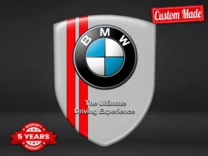 BMW Firmenlogosticker Sportlich Stern Professionell